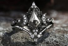 Reasons to Fall in Love with Salt and Pepper Diamond Engagement Rings